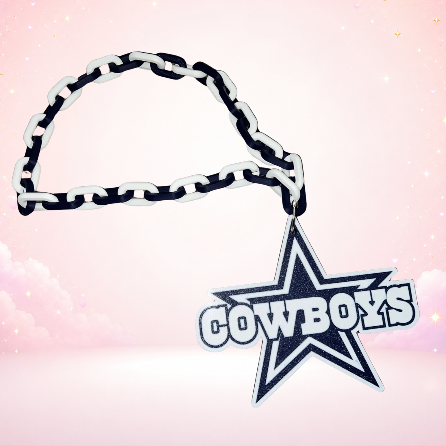 Dallas Cowboys Inspired Hype Chain | 3D Printed Fan Chain