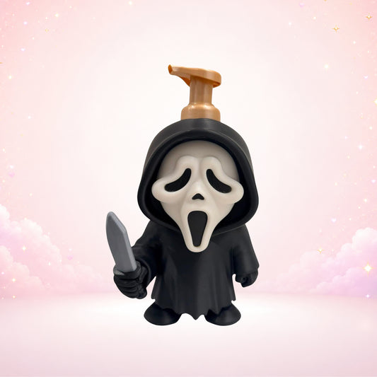 Ghost Face Inspired Bath & Body Works Foaming Soap Holder | 3D Printed Horror Bathroom Decor