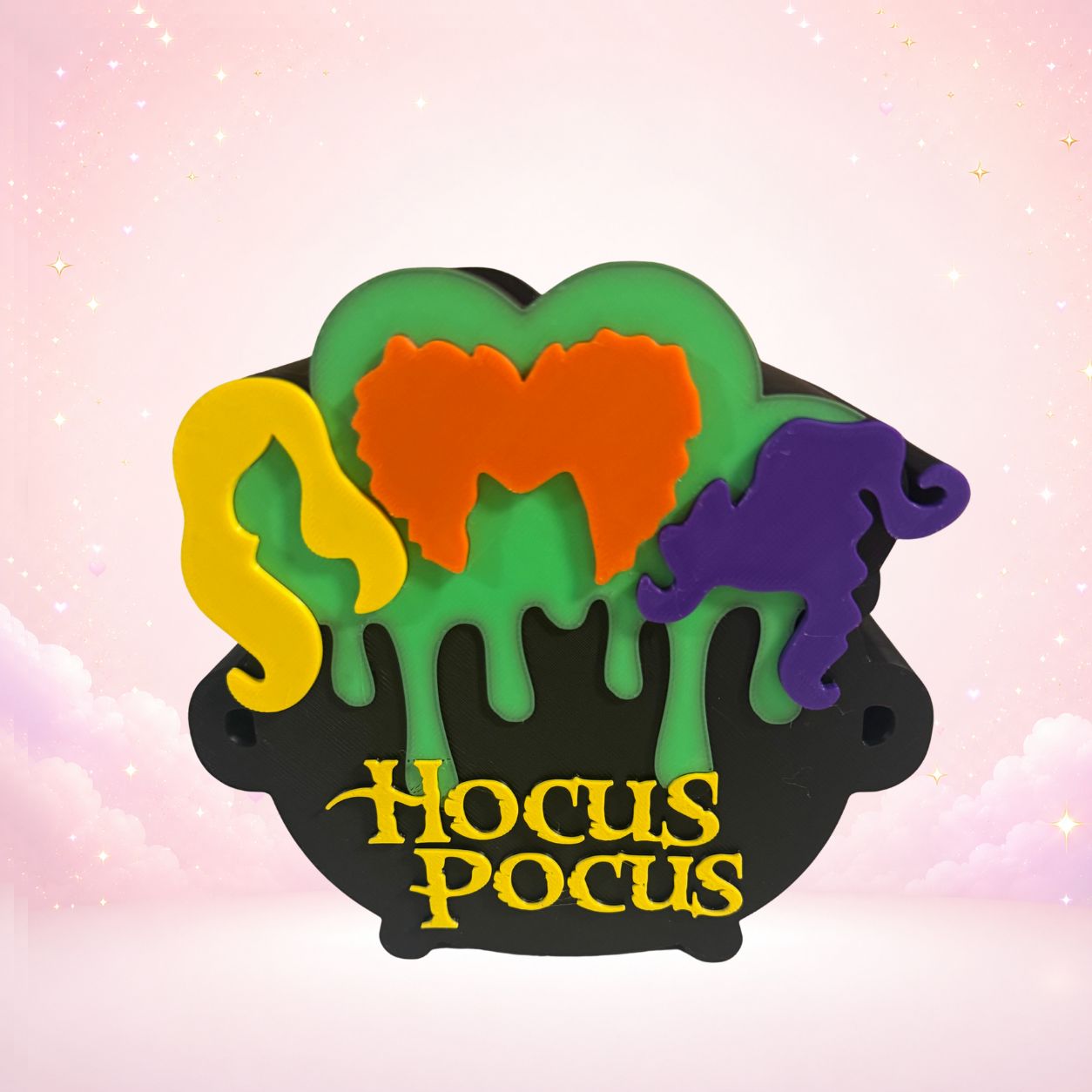 Hocus Pocus Inspired Bath & Body Works Foam Soap Holder | 3D Printed Halloween Soap Sleeve | Witch Bathroom Decor | Handmade PLA